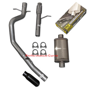 09-14 Chevrolet Tahoe GMC Yukon 5.3 Performance Exhaust w/ 14" Magnaflow Muffler - Black Tip