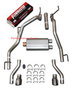 Performance CatBack Dual Exhaust Fits 09-22 Dodge RAM 5.7 - Flowmaster 50 Series - Polished Tips