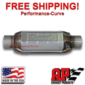 2.5" AP Exhaust Heavy Load Catalytic Converter O2 True OBDII - 608216