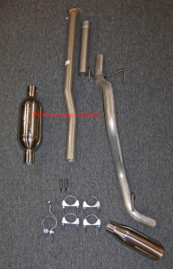 13 - 15 Toyota Tacoma Cat-back Single Exhaust Side Exit - w/ Jones Turbine - Polished Tip