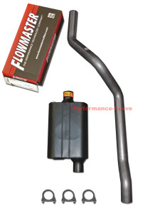 84 - 01 Jeep Cherokee 4.0 Performance Exhaust w/ Flowmaster Original 40 Series