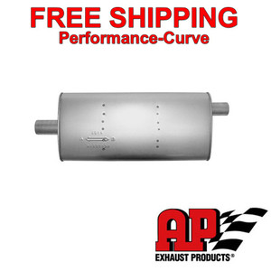 AP Exhaust MSL Maximum Muffler - OE Sound - 2.25" C / 2" O - 700257 AP Exhaust MSL Maximum Muffler - OE Sound - 2.25" C / 2" O - 700257