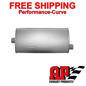 AP Exhaust MSL Maximum Muffler - OE Sound - 2.25" C / O - 700234 AP Exhaust MSL Maximum Muffler - OE Sound - 2.25" C / O - 700234