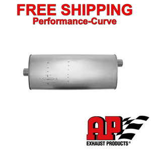 AP Exhaust MSL Maximum Muffler - OE Sound - 2.25" C / O - 700362 AP Exhaust MSL Maximum Muffler - OE Sound - 2.25" C / O - 700362