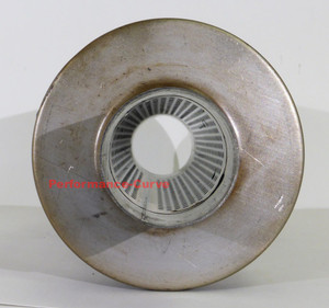 2.5" C/C 6" Round 14" Body -  Thunderbolt Stainless Steel Performance Muffler