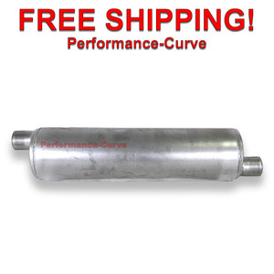 Full Boar Exhaust Heavy Duty Welded Truck Muffler Offset 2.5" / Offset 2.5"
