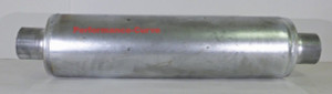Full Boar Heavy Duty Welded Truck Muffler 3.5"