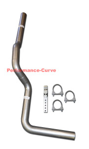 Fits 88-06 Sierra 1500 C1500 K1500 2500 3500 HD Mandrel Bent Tail Pipe