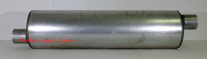 Heavy Duty Truck Muffler 3" Offset / 3" Offset - 30" Body - FLO-PRO 1972 Heavy Duty Truck Muffler 3" Offset / 3" Offset - 30" Body - FLO-PRO 1972