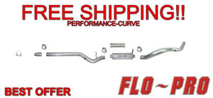 4" Exhaust System Stainless - Flo-Pro SS820 - Fits 01-07 GM Duramax 6.6L