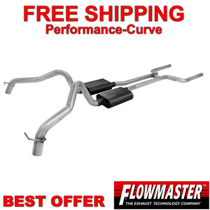 Flowmaster American Thunder Exhaust Header Back 68-74 Nova Chevy II - 817158