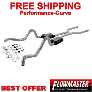 Flowmaster American Thunder Exhaust Header Back fits 64 - 67 GM A Body - 817202 Flowmaster American Thunder Exhaust Header Back fits 64 - 67 GM A Body - 817202