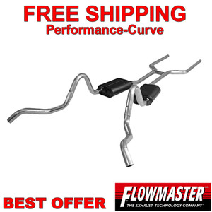 Flowmaster American Thunder Exhaust Header Back fits 64 - 67 GM A Body - 817412