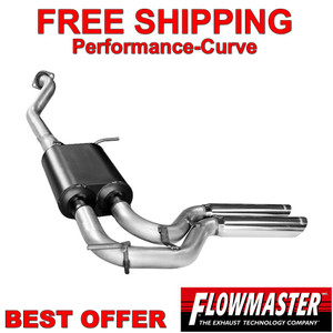 Flowmaster American Thunder Exhaust System fits 99-06 Silverado Sierra - 817395