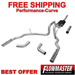 Flowmaster Force II Exhaust System fits 04-08 Ford F-150 4.6 / 5.4 - 17418