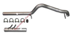 07 - 17 Jeep Wrangler JK CatBack Performance Exhaust Pipe Kit - No Muffler