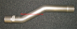 3.5" Exhaust Diesel Muffler Replacement Pipe - ID to ID - 29" Overall Length