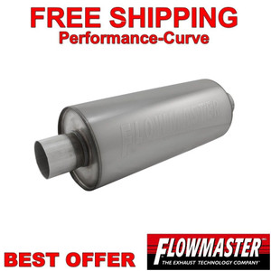 Flowmaster Hushpower DBX Muffler - 2.25" 304SS 12414310 Flowmaster Hushpower DBX Muffler - 2.25" 304SS 12414310