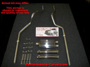 94-95 Chevrolet GMC Truck Dual Exhaust w/ MagnaFlow 94-95 Chevrolet GMC Truck Dual Exhaust w/ MagnaFlow