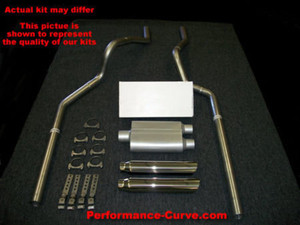 94-95 Chevrolet GMC Truck Dual Exhaust w/ FullBoar 94-95 Chevrolet GMC Truck Dual Exhaust w/ FullBoar
