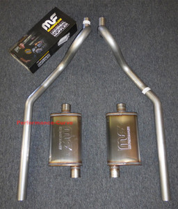 64-77 Chevrolet Chevelle 2.5" Mandrel Bent Exhaust - MagnaFlow Mufflers