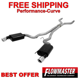 Flowmaster 3" American Thunder Exhaust CatBack fits 15-17 Mustang 5.0 - 817730