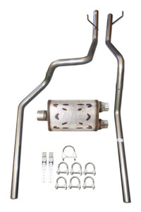 Mandrel Bent Dual Exhaust w/ Flow Chaser Fits 03-05 Dodge Ram Hemi Mandrel Bent Dual Exhaust w/ Flow Chaser Fits 03-05 Dodge Ram Hemi