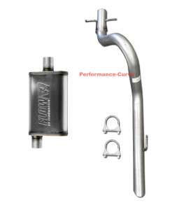91 - 96 Jeep Wrangler Performance Exhaust System w/ FlowFX Muffler 91 - 96 Jeep Wrangler Performance Exhaust System w/ FlowFX Muffler
