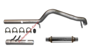 07 - 17 Jeep Wrangler JK CatBack Performance Exhaust System w/ FlowFX Muffler 07 - 17 Jeep Wrangler JK CatBack Performance Exhaust System w/ FlowFX Muffler