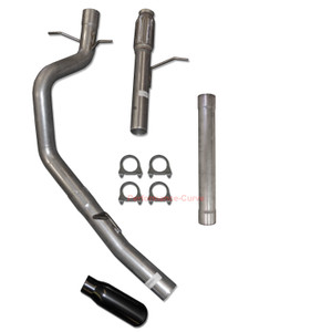 09-14 Chevrolet Tahoe GMC Yukon 5.3 Performance Exhaust Straight Pipes Black Tip