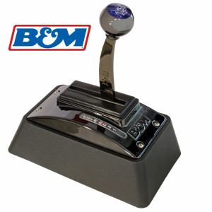 B&M Automatic Ratchet Shifter - QuickSilver - Black - 81683 B&M Automatic Ratchet Shifter - QuickSilver - Black - 81683