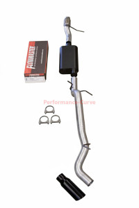 Catback Exhaust w/Flowmaster 50 15-20 Chevrolet/GMC Tahoe/Yukon 5.3L Side Exit Black Tip