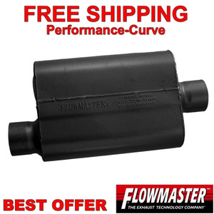Flowmaster Delta Flow 40 Series Muffler 409 Stainless O/C 3" 843041