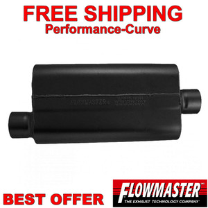 Flowmaster 50 Series Delta Flow Muffler 409 Stainless 3" O/C 843051