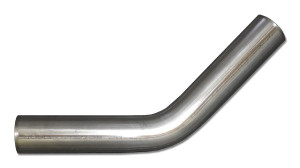 2.5" 409 SS 45 Degree Mandrel Bend Stainless Steel Custom Exhaust Performance