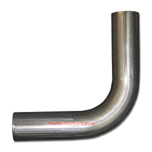 2.5" 409 SS 90 Degree Mandrel Bend Stainless Steel Custom Exhaust Performance