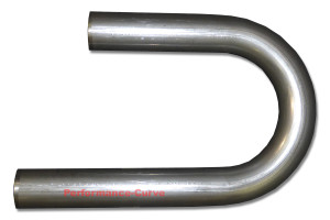 2" 409 SS 180 Degree Mandrel Bend Stainless Steel Custom Exhaust Performance