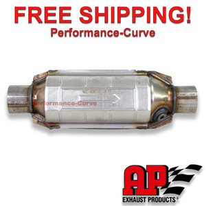 2.25" Exhaust Catalytic Converter - Heavy Loaded - AP Exhaust Select Plus 608755