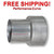 5" ID to 4" OD Custom Exhaust Reducer / Adapter / Coupler - Diesel