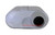 2.25" Center / Offset - Performance Exhaust 2 Chamber Muffler Xlerator VX2442 2.25" Center / Offset - Performance Exhaust 2 Chamber Muffler Xlerator VX2442