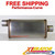 Xlerator Performance Muffler Stainless Steel 3" O/C 4x9 Oval - XS1259