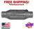 2.25" Thunderbolt Exhaust Heavy Load Catalytic Converter Rear O2 2.25" Thunderbolt Exhaust Heavy Load Catalytic Converter Rear O2