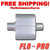 Single Chamber Performance Exhaust Race Muffler FLO-PRO 2.5" / 2.5"  - V425109 Single Chamber Performance Exhaust Race Muffler FLO-PRO 2.5" / 2.5"  - V425109
