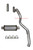 93 - 97 Jeep Grand Cherokee ZJ Cat Back Exhaust System w/ 6" Thunderbolt Muffler 93 - 97 Jeep Grand Cherokee ZJ Cat Back Exhaust System w/ 6" Thunderbolt Muffler