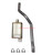 84 - 01 Jeep Cherokee 4.0 Performance Exhaust w/ Max Flow Performance Muffler 84 - 01 Jeep Cherokee 4.0 Performance Exhaust w/ Max Flow Performance Muffler