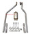 87 - 99 Dodge Dakota 3.9 5.2 Mandrel Bent Dual Exhaust w/ 14" MaxFlow Muffler - Polished Tips