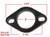 2" - 2 Bolt Universal Exhaust Flange and Gasket 2" - 2 Bolt Universal Exhaust Flange and Gasket
