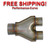 3" / 2.25" Y Pipe 409 Stainless Steel Universal Custom Exhaust SY3214 3" / 2.25" Y Pipe 409 Stainless Steel Universal Custom Exhaust SY3214