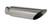 Stainless Steel Exhaust Tip - 2.25" Inlet - 3" Outlet - 12" Long - Angle Cut