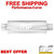 2.5" C/C 4" Round 22" Body MagnaFlow Muffler SS 10436 2.5" C/C 4" Round 22" Body MagnaFlow Muffler SS 10436